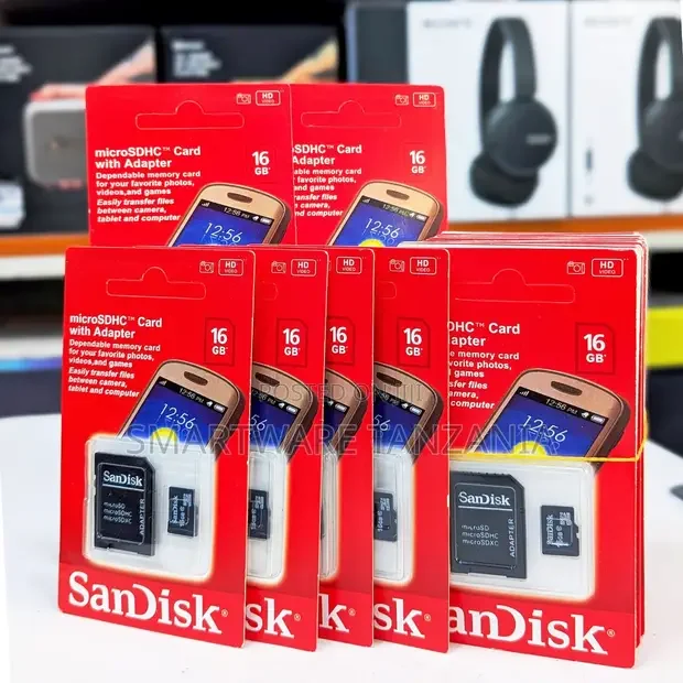 SanDisk 16GB Ultra microSDXC UHS-I Memory Card - Buy in Dar es Salaam, Tanzania | Smartware