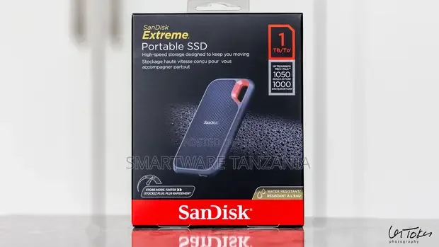 Sandisk 1TB Extreme Portable SSD - Buy in Dar es Salaam, Tanzania | Smartware