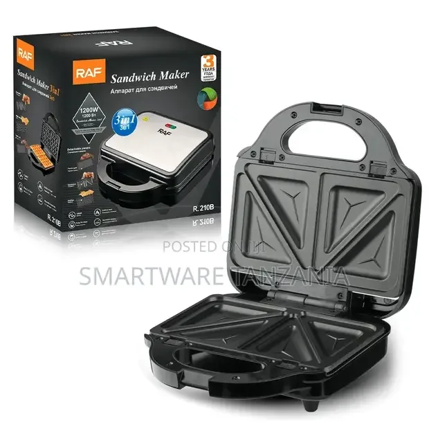 Electric Toaster Griller Sandwich Maker - Buy in Dar es Salaam, Tanzania | Smartware
