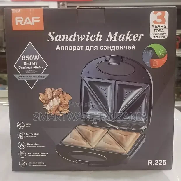 Sandwich Waffle Grill Maker For Making Breakfast Snacks - Buy in Dar es Salaam, Tanzania | Smartware