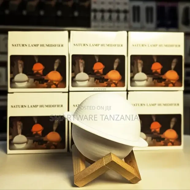 Saturn Lamp Humidifier With LED Night Light - Buy in Dar es Salaam, Tanzania | Smartware