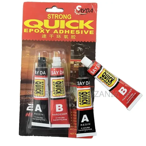 Sayda Strong Quick Epoxy Adhesive Ab Glue 4 Min Hardener - Buy in Dar es Salaam, Tanzania | Smartware