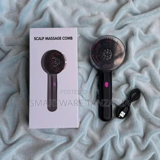 Electric Scalp Massage Comb with Vibration & Red Light - Buy in Dar es Salaam, Tanzania | Smartware