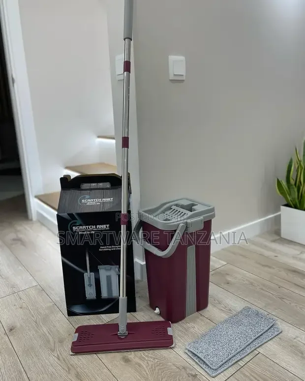 Scratch Cleaning Mop, Floor Mop Bucket Set - Buy in Dar es Salaam, Tanzania | Smartware