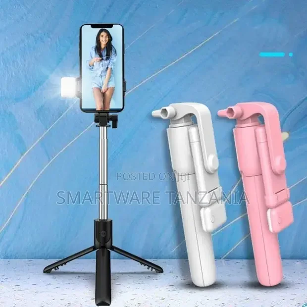 Selfie Stick Fill Light, Extendable Wireless - Buy in Dar es Salaam, Tanzania | Smartware