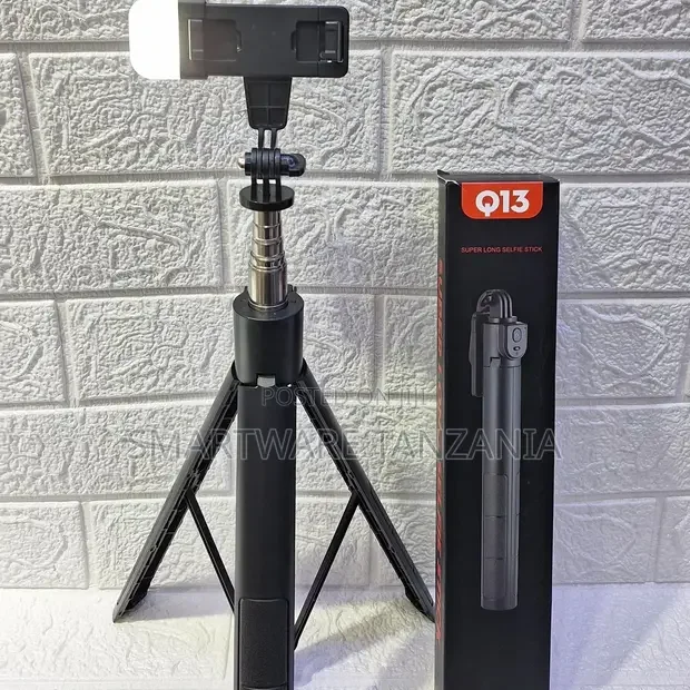 Selfie Stick Tripod, Bluetooth Remote Control Phone Selfie