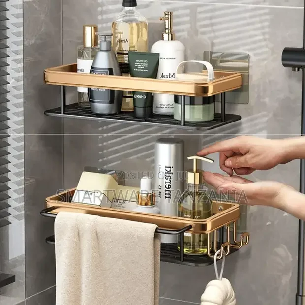 No-Drill Shower Caddy Bathroom Shelf - Buy in Dar es Salaam, Tanzania | Smartware
