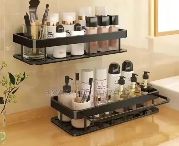 Durable Aluminum Shower Rack for Bathroom & Kitchen - Buy in Dar es Salaam, Tanzania | Smartware