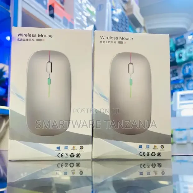 Silent Slim Mouse for Laptop, iPad, Tablet, MacBook, PC - Buy in Dar es Salaam, Tanzania | Smartware