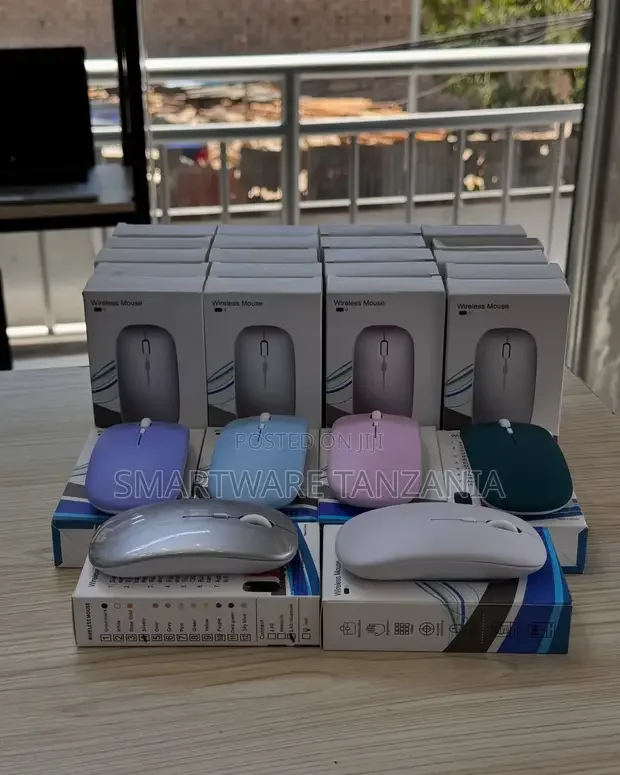 Silent Ultra Thin Bluetooth Wireless Mouse Mice For Laptop