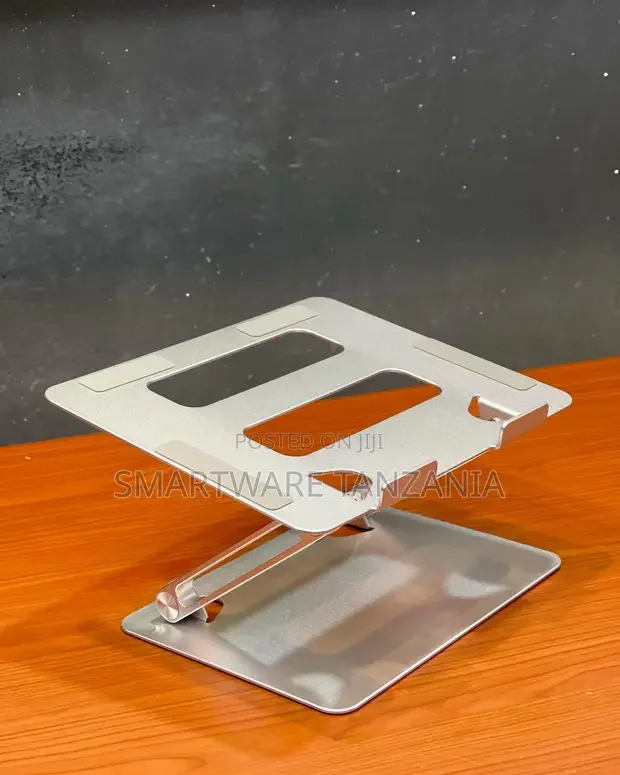 Silver Laptop Stand, Ergonomic Aluminum Computer Stand - Buy in Dar es Salaam, Tanzania | Smartware