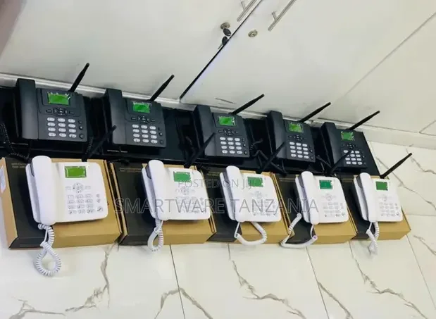 2G Fixed Wireless Phone with Antenna Radio & Alarm - Buy in Dar es Salaam, Tanzania | Smartware