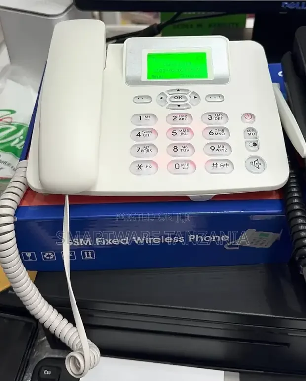 SIM Card TableLandline GSM Phone + FM Radio