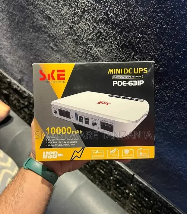 SKE Mini UPS Uninterruptible Power Supply for Networking - Buy in Dar es Salaam, Tanzania | Smartware