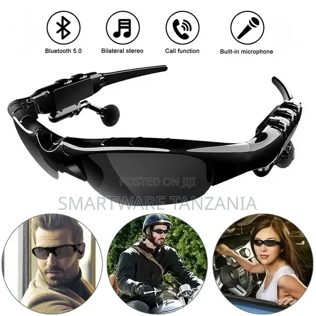 Smart Bluetooth Sunglasses, High Quality Sound Microphone