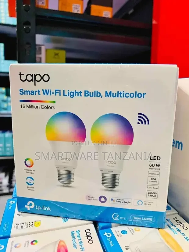 Smart Wi-Fi LED Light Bulb E27 with Alexa Control - Buy in Dar es Salaam, Tanzania | Smartware