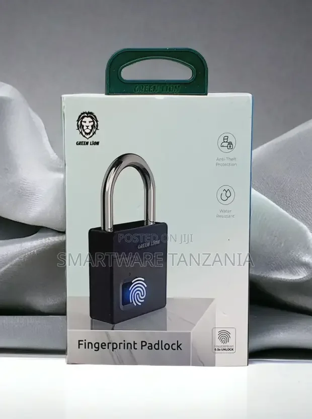 Smart Fingerprint Padlock - Buy in Dar es Salaam, Tanzania | Smartware