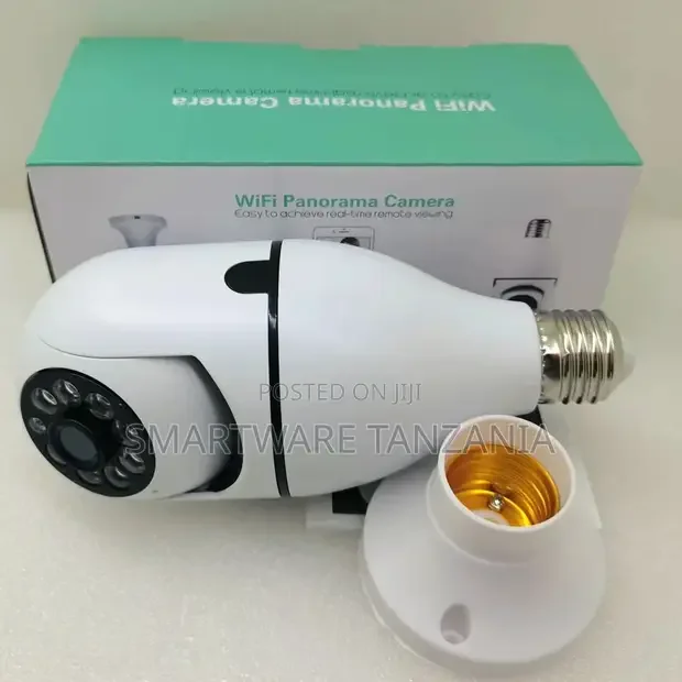 Smart Home Wireless Security 360° 1080P Light Bulb Camera - Buy in Dar es Salaam, Tanzania | Smartware