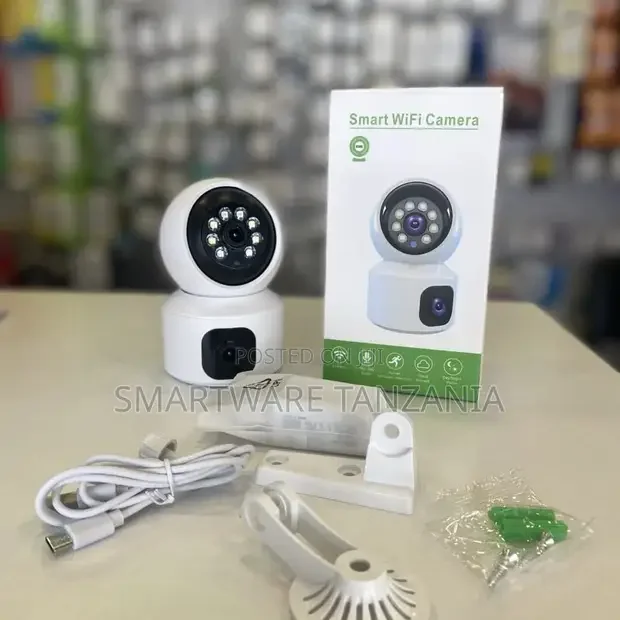 Smart Wifi Security Camera With Night Vision and Motion Detection