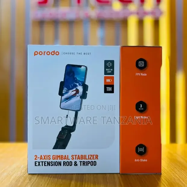 Smartphone Gimbal Stabilizer with AI Tracking - Buy in Dar es Salaam, Tanzania | Smartware