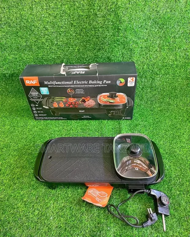 Smokeless Barbecue Griddle Indoor Electric BBQ Grill - Buy in Dar es Salaam, Tanzania | Smartware