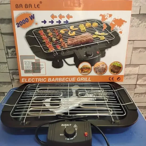 Smokeless Electric Barbecue Grill With Non-stick Cooking - Buy in Dar es Salaam, Tanzania | Smartware
