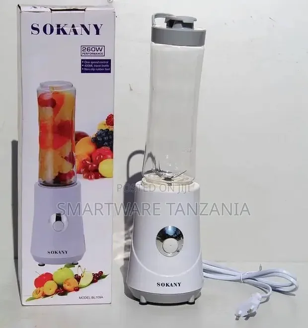 Sokany 260W Portable Smoothie Maker - Buy in Dar es Salaam, Tanzania | Smartware