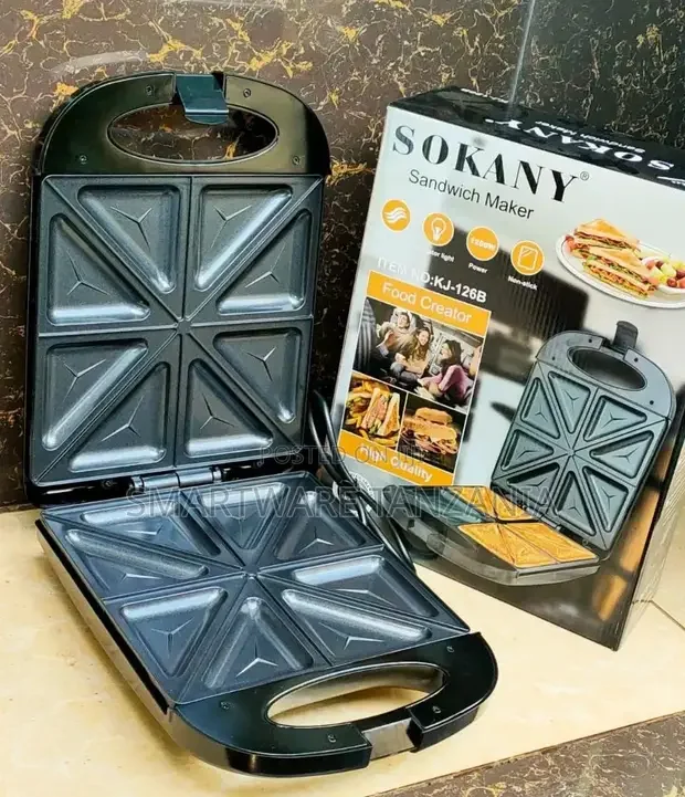 Sokany 4 Slice Sandwich Maker - Buy in Dar es Salaam, Tanzania | Smartware