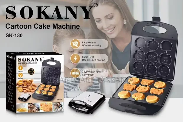 Sokany Cake Machine 9 Cartoon Mold - Buy in Dar es Salaam, Tanzania | Smartware