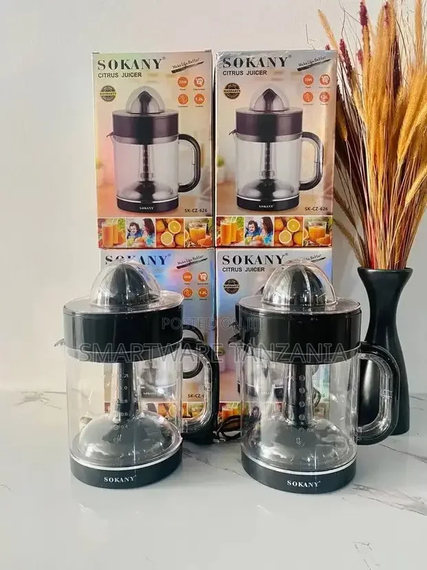 SOKANY Electric Citrus Press 30w, 1.2L - Buy in Dar es Salaam, Tanzania | Smartware