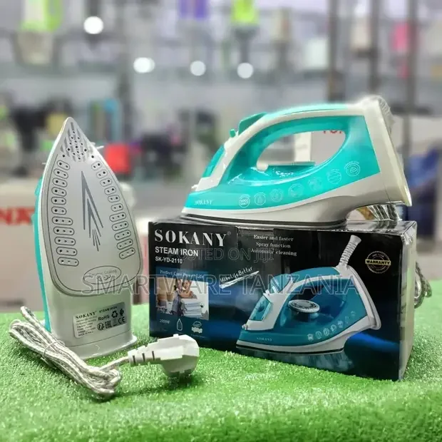 Sokany Lightweight Electric Dry Iron With Non-stick Ceramic - Buy in Dar es Salaam, Tanzania | Smartware