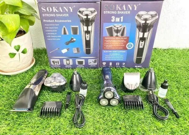 Sokany Multifunctional 3 In 1 Strong Shaver - Buy in Dar es Salaam, Tanzania | Smartware