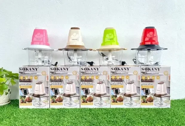 Sokany Vegetable Meat Chopper 2.0L 3000 W - Buy in Dar es Salaam, Tanzania | Smartware