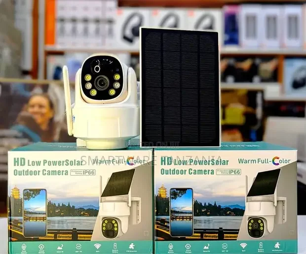 Solar PTZ WiFi Camera Wireless Security Camera Outdoor - Buy in Dar es Salaam, Tanzania | Smartware