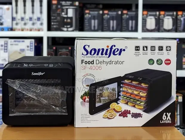 Sonifer 6-layer Food Dehydrator SF-4006 - Buy in Dar es Salaam, Tanzania | Smartware