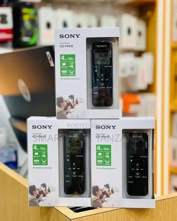 Sony ICD-PX470 Digital Voice Recorder - Buy in Dar es Salaam, Tanzania | Smartware
