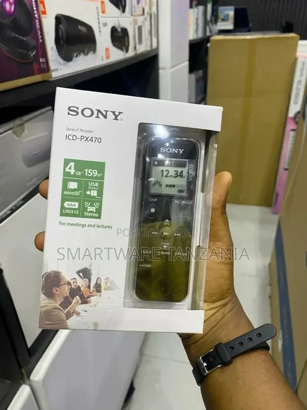 Sony ICD-PX470 Stereo Digital Voice Recorder - Buy in Dar es Salaam, Tanzania | Smartware