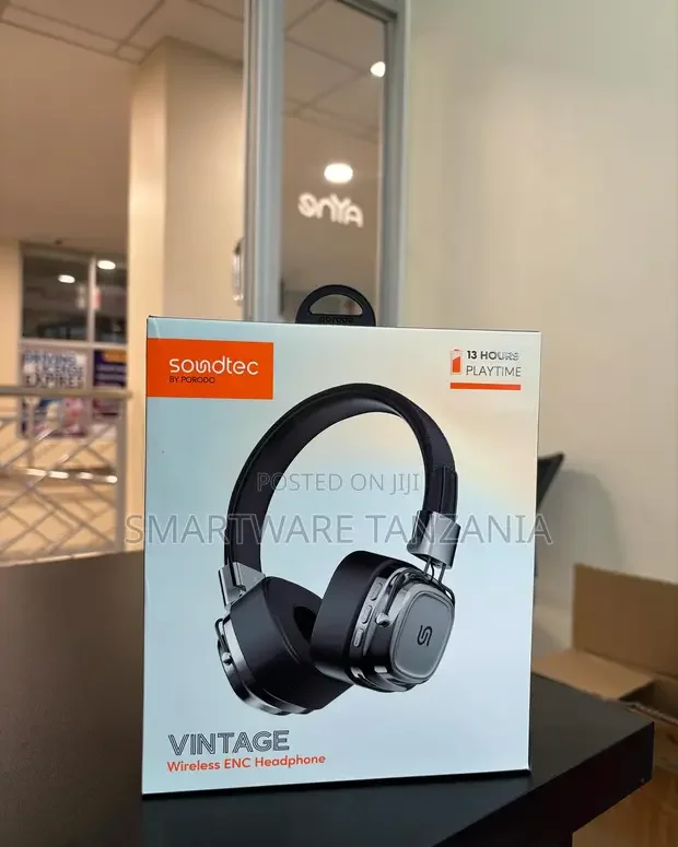 Soundtec Vintage Wireless ENC Headphones - Buy in Dar es Salaam, Tanzania | Smartware