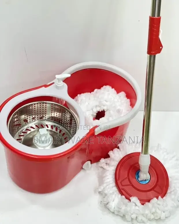 Spin Mop Floor Cleaning Bucket Mop With 2 Refills - Buy in Dar es Salaam, Tanzania | Smartware