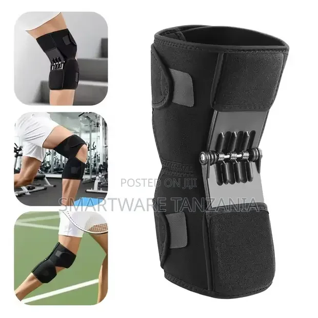 Spring Loaded Knee Support Brace for Gym & Sports - Buy in Dar es Salaam, Tanzania | Smartware