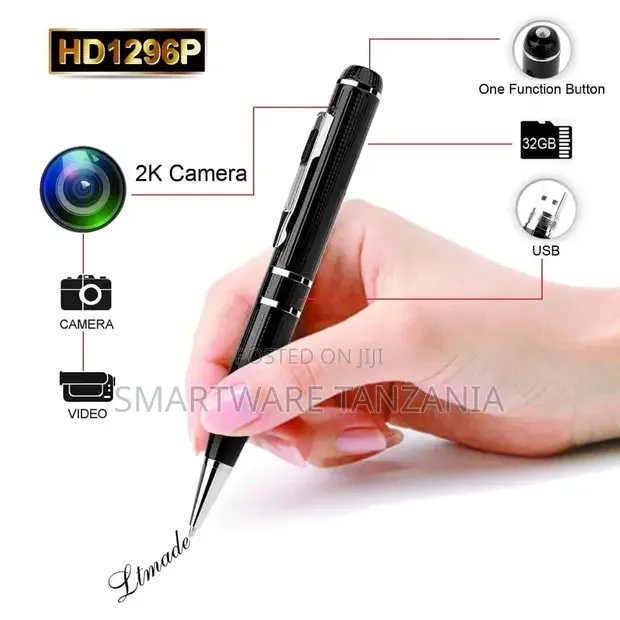 Spy Camera Pen, Wireless Full HD 1080 Mini Camcorder - Buy in Dar es Salaam, Tanzania | Smartware