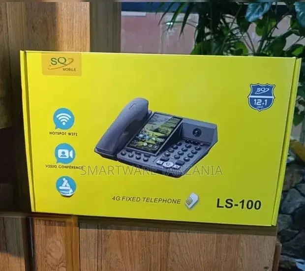 SQ LS-100 4G Fixed Phone - Wifi Hotspot, Video Conference - Buy in Dar es Salaam, Tanzania | Smartware
