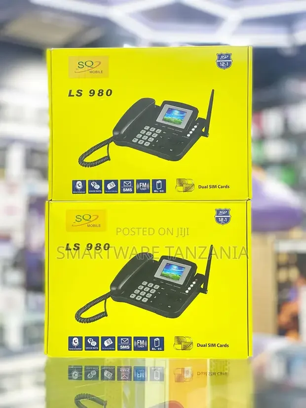 SQ MOBILE LS 980 Dual SIM GSM Fixed Wireless Phone - Buy in Dar es Salaam, Tanzania | Smartware