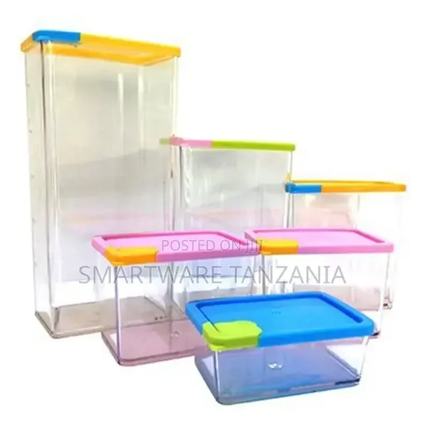 Stackable Space-savvy Storage Box Container 6 PCS - Buy in Dar es Salaam, Tanzania | Smartware