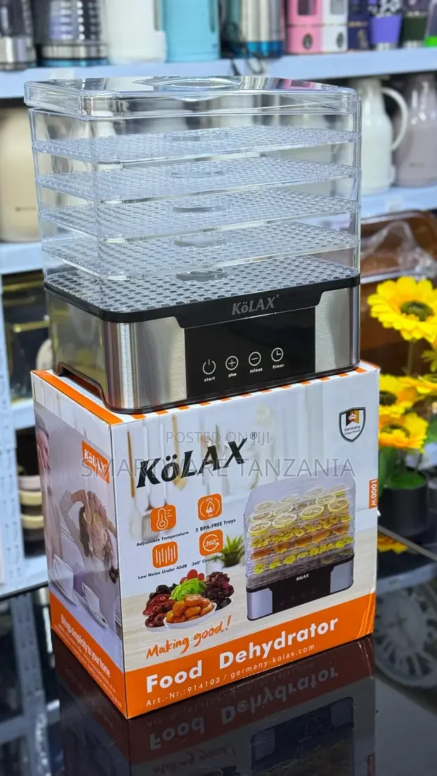 Stainless Kolax Dehydrator Machine for Custom Dried Foods - Buy in Dar es Salaam, Tanzania | Smartware