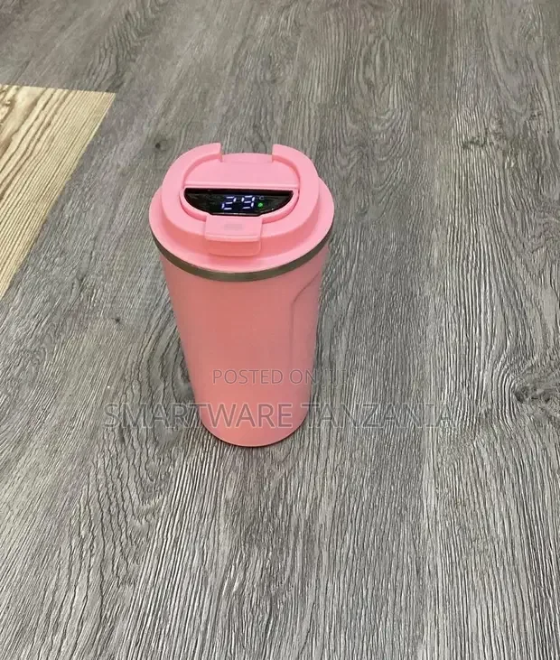 Stainless Steel Coffee Cup with Temperature Display - Buy in Dar es Salaam, Tanzania | Smartware