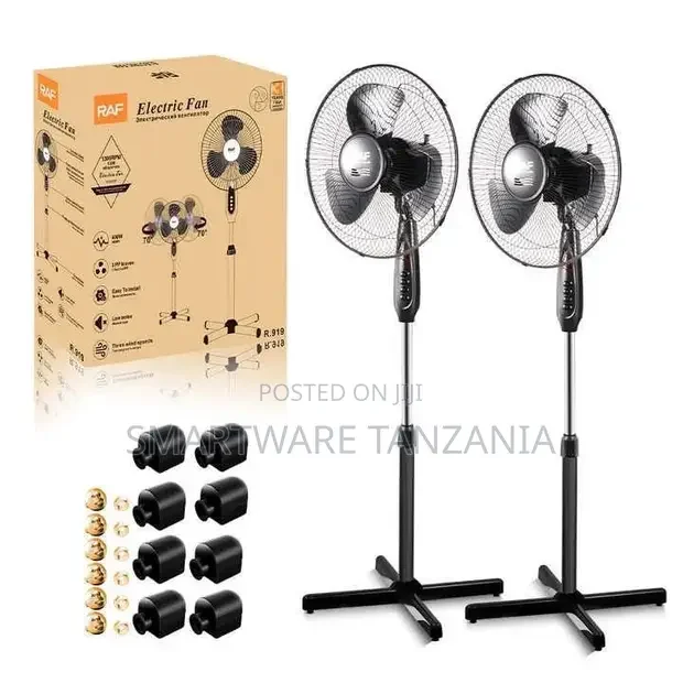Stand Fan 16 Inch 3 Speeds, Noise Free, For HomeOfficeCabin