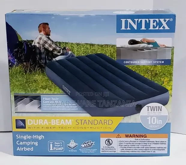 Intex Durabeam Airbed 10 Inch Height Camping Bed - Buy in Dar es Salaam, Tanzania | Smartware