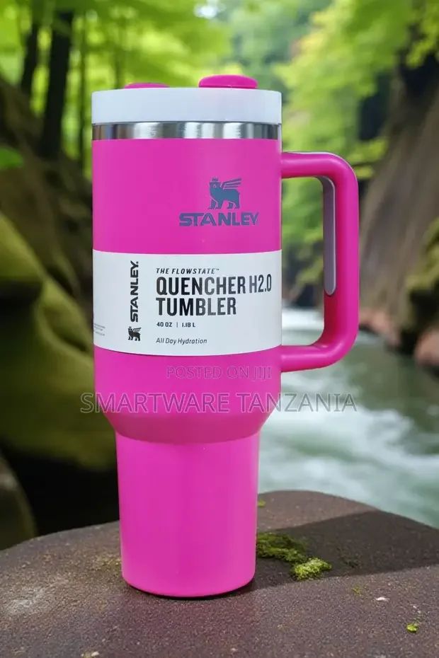 Stanley Flowstate Quencher H2.0 Tumbler 40oz Hot Pink - Buy in Dar es Salaam, Tanzania | Smartware