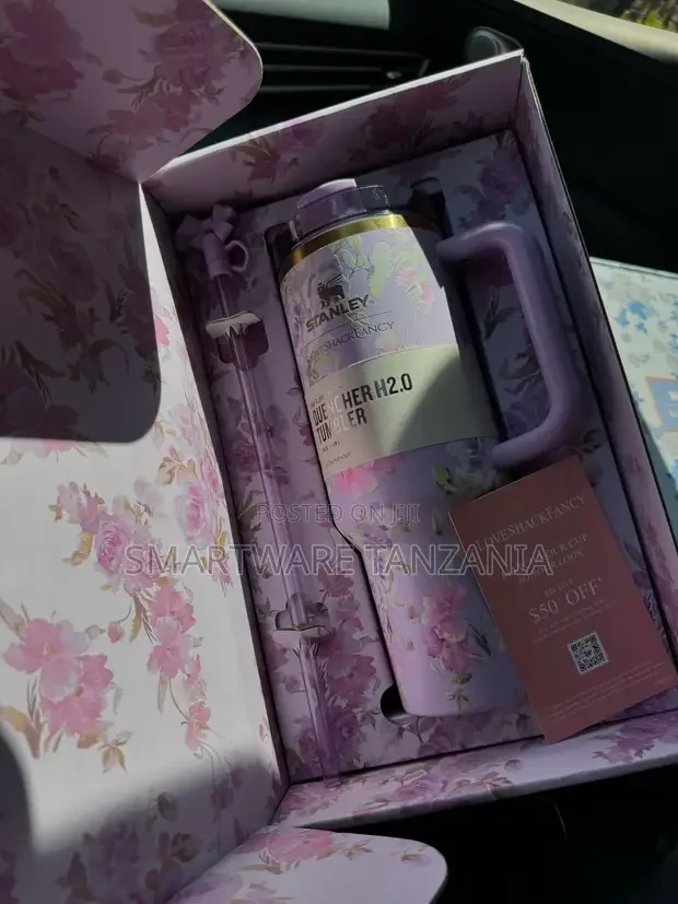 Stanley Pink Floral Quencher 40oz Insulated Cup - Buy in Dar es Salaam, Tanzania | Smartware